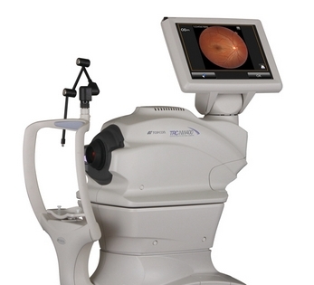 拓普康眼底照相机TRC-50DX IA特点与使用步骤