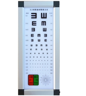 尼德克视力表灯箱SSC-370特点和使用注意事项